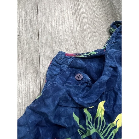 Celestial Sun/Moon Tie-Dye boho Side Button Ying/Yang Dress Size Small - Picture 4 of 6